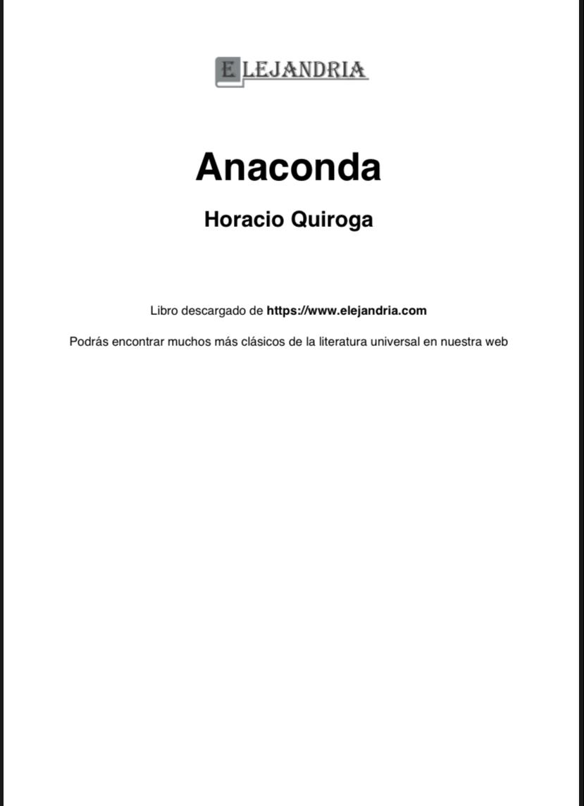 Anaconda